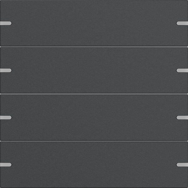 GIRA - GIR5024928 Wippenset 4f Tastsens.4 TS4 Anthrazit(la