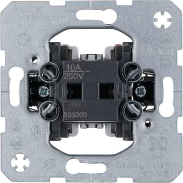 BERKER BRK503203 PULS.CONT. APERTURA + CONT.NA COM.LUCI