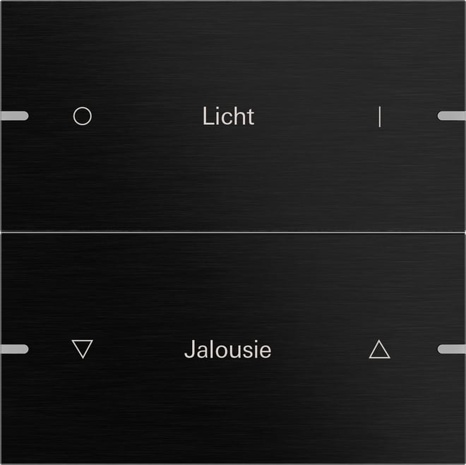 GIRA - GIR5032126 Wippenset 2f indiv. Tastsens.4 TS4 Alum.