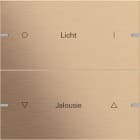 GIRA - GIR503238 Wippenset 2f indiv. Tastsens.4 TS4 Bronz