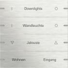 GIRA - GIR5034219 Wippenset 4f indiv. Tastsens.4 TS4 Edels