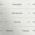 GIRA - GIR5034219 Wippenset 4f indiv. Tastsens.4 TS4 Edels