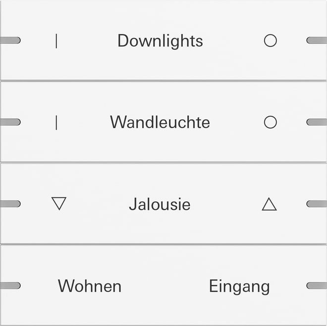 GIRA - GIR5034927 SET INT.BILICO 4X PERS. SENS.PS.4 TS4 AL