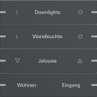 GIRA - GIR5034928 Wippenset 4f indiv. Tastsens.4 TS4 Anthr