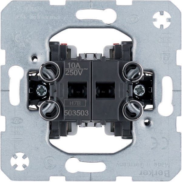 BERKER - BRK503503 Serientaster, 2 SchlieBer Lichtsteuerung