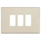 BTICINO - BTI503/3/X MAGIC - PLACCA 3P OXIDAL