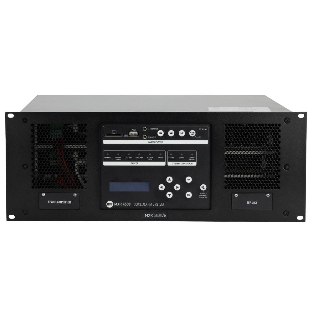 RCF SPA MAD12100067 MXR 4500-2 AMPLIFICATORE 2CH 500 W EN54-
