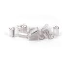 GRAFOPLAST SRL GRA504/18MC TUBETTO FLAT L=18 MM D=6A10 MC=1000 PZ