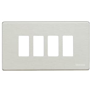 BTICINO BTI504/4/R MAGIC - PLACCA 4P RESINA