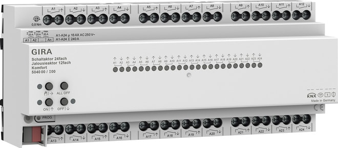 GIRA - GIR504000 ATT.ON/OFF / VEN. 24-C/12-C 16 A AMG KMF