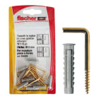 FISCHER ITALIA FIS00504438 SX 4 G GOLD K TASSELLI+GANCIO - L.GIALLA