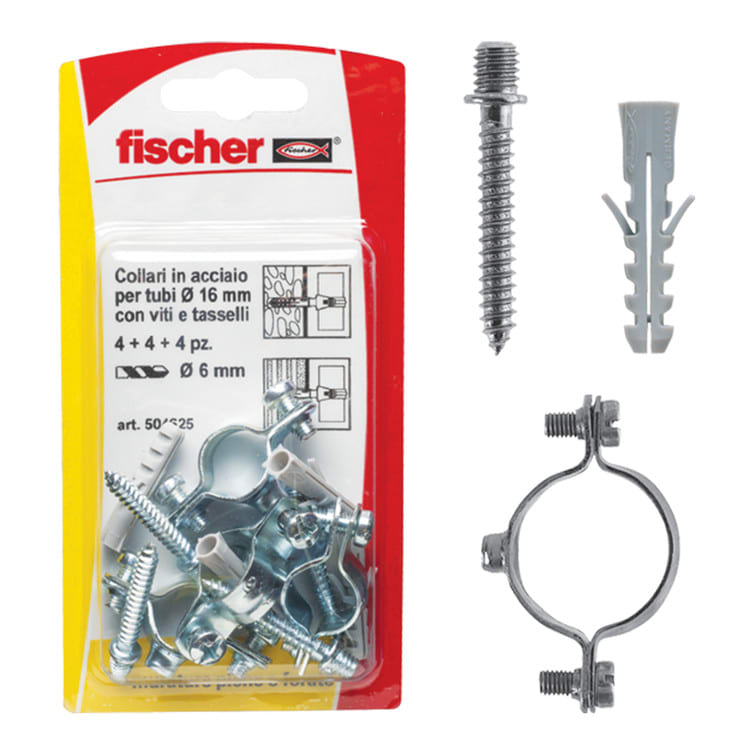 FISCHER ITALIA - FIS00504627 COLLARI D20 K FISSATUBI/VITE/T