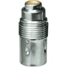 LE PROLUNGHE SAS PRG505 PORTALAMP. E14 SEMIFILETTATO ZINCATO BN