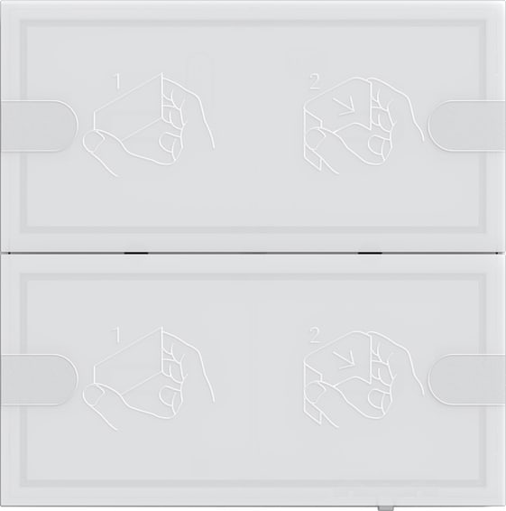 GIRA - GGI5052003 Tastsens.4 24 V 2f TS4 Weiss
