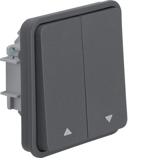 BERKER - BRK50553525 PULS.DOPP A BIL. + SIMB FRECCIA W1 GR.