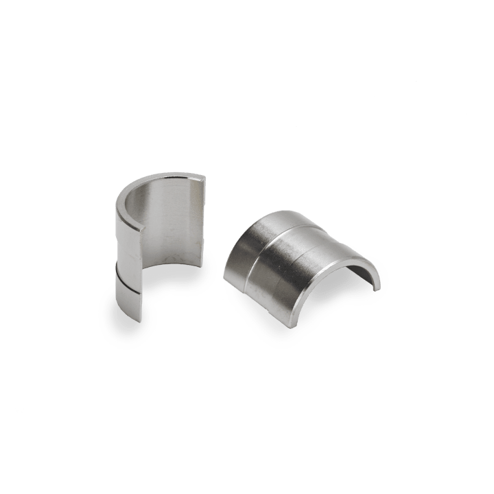 COSMEC - CSM5058-29 Anello salvadita in ottone nichelato per tubo in PA con treccia metallica, AD34,5