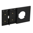 BTICINO BTIKG8104M03 L.NOW - FRAME 4M NERO MOSTR PRESA SCHUKO