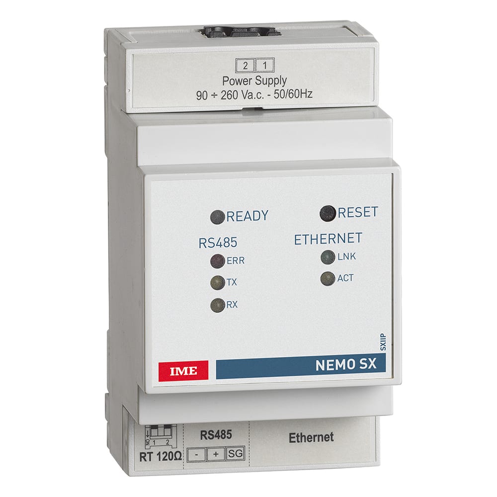IME - IMSSXIIP INTERFACCIA RS485 MODBUS/IP AUX.90-260VC
