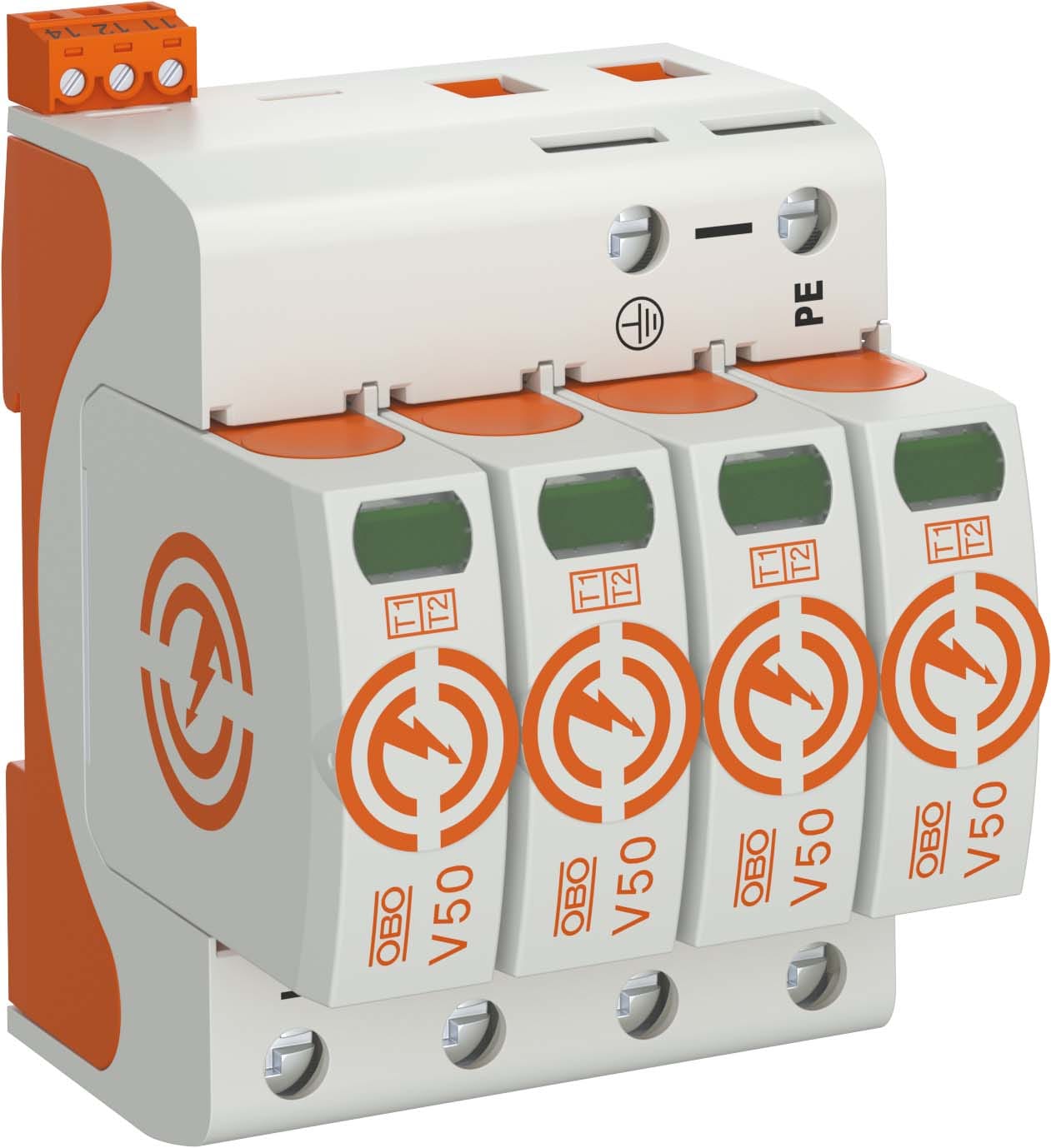 OBO BETTERMANN - OBO5093518 V50 SPD T1+2 4+0 +FS 280V 12,5 KA