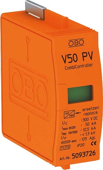 OBO BETTERMANN - OBO5093726 V50-B+C 0-300PV LIMITATORE SOVRATENS V50