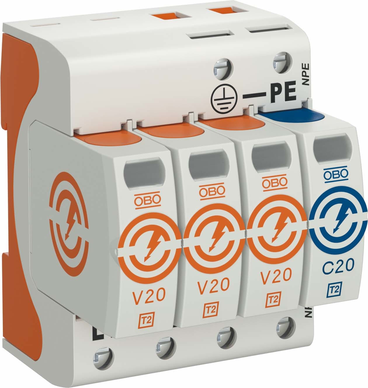 OBO BETTERMANN OBO5095263 V20 SPD T2 3+1 320V 20 KA