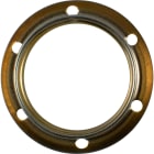 LE PROLUNGHE SAS - PRG509 GHIERA E14 ZINCATA GIALLA