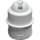 LE PROLUNGHE SAS - PRG511 PORTALAMP. E27 + CAPP. SEMIFILETTATO BN