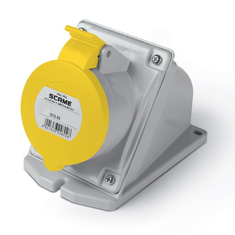 SCAME PARRE SPA SCA512.3251 PRESA DA PARETE 32A 3P+T 4H IP44/IP54