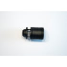 LE PROLUNGHE SAS - PRG512/N PORTALAMP. E27 + CAPP. FILETTATO NE