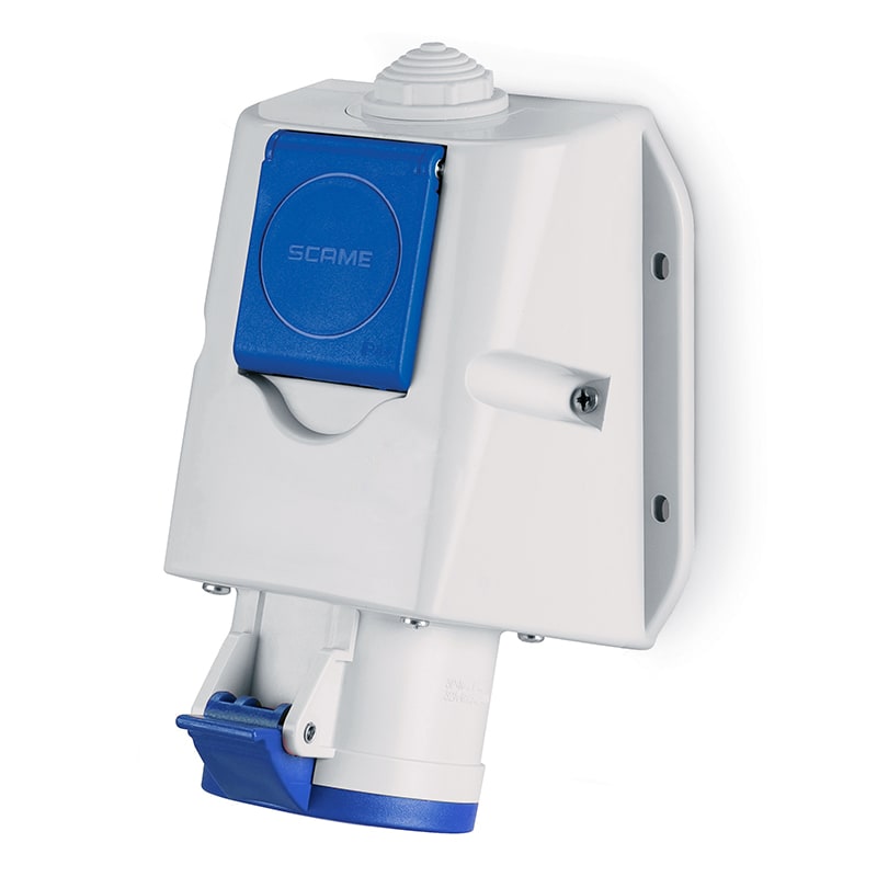 SCAME PARRE SPA SCA513.1657-KN PRESA PARETE COMBI 16A 3P+N+T - KN