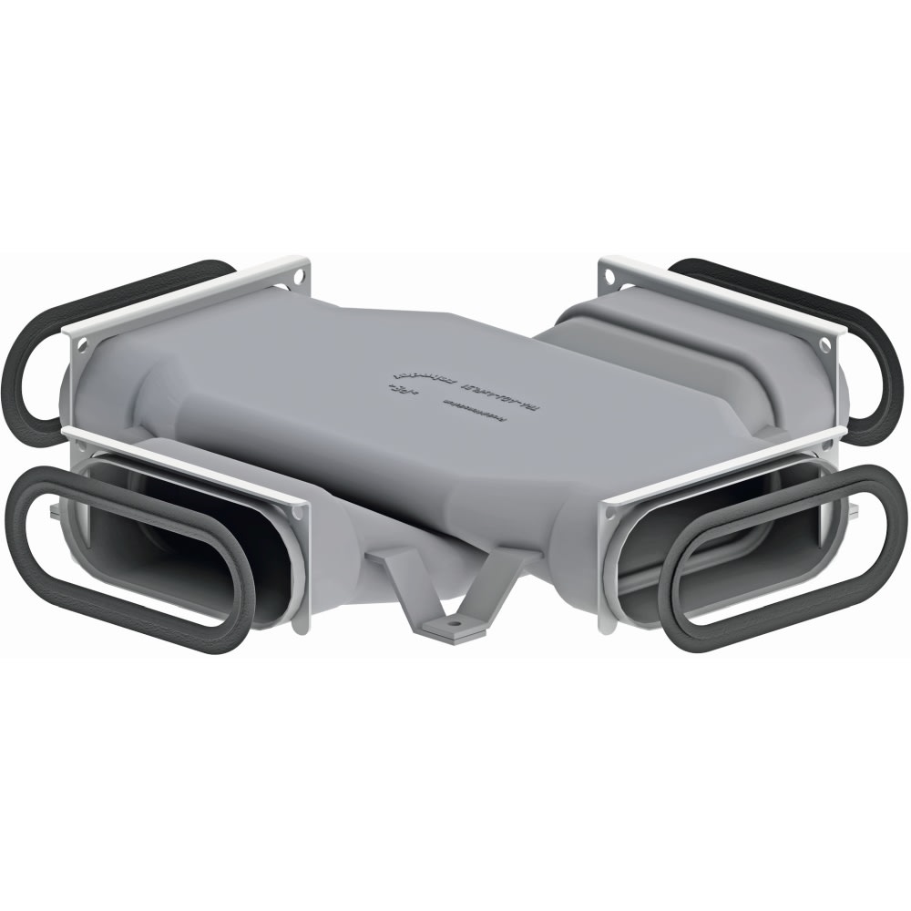 ZEHNDER GROUP ITALIA - ZEH990322154 COMFOFIT RACCORDO A X PER TUBO FLAT51 -