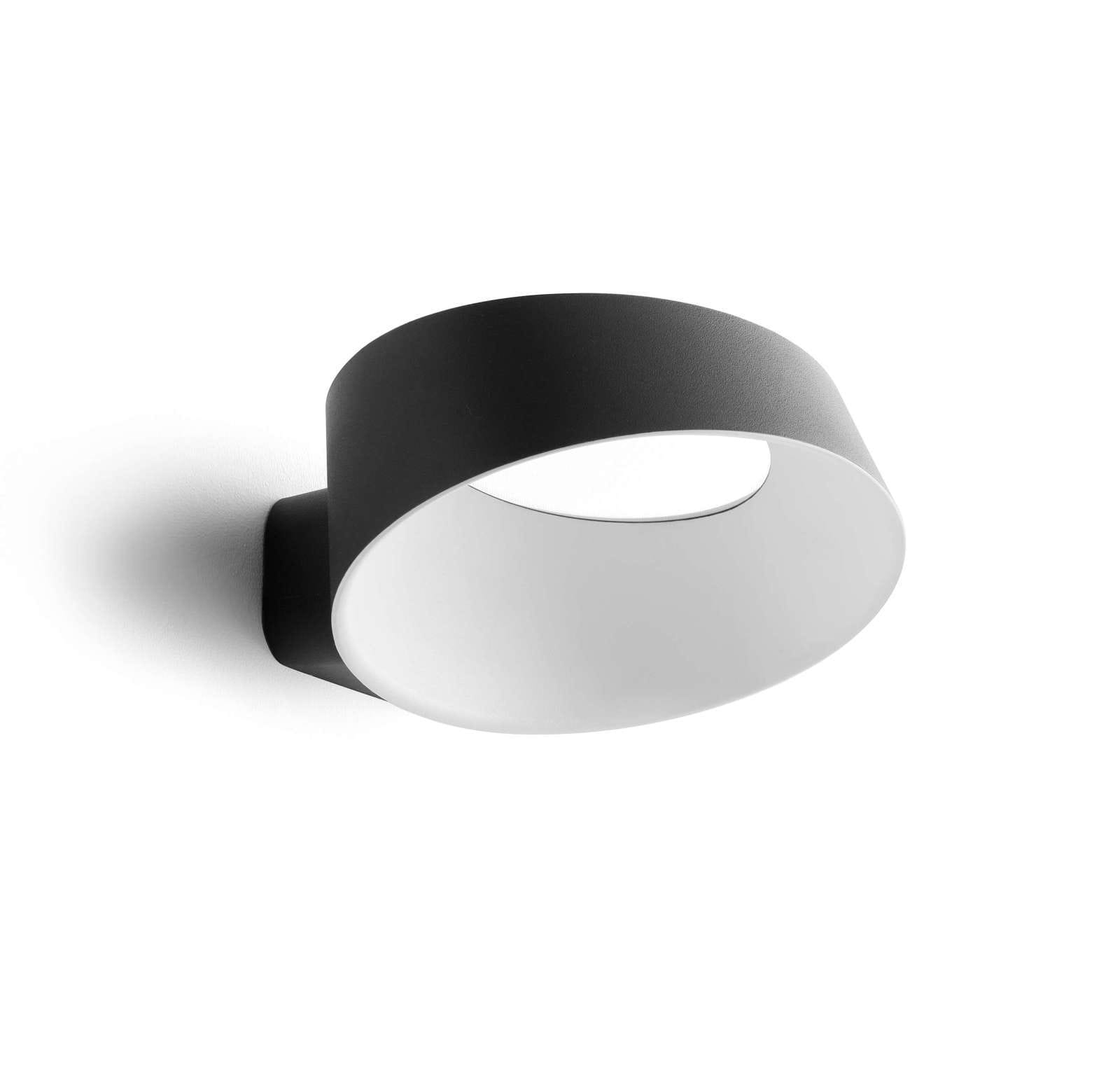 LINEA LIGHT-STILNOVO SNV8186 OXYGEN APPL.LED 17W DALI PU NERO