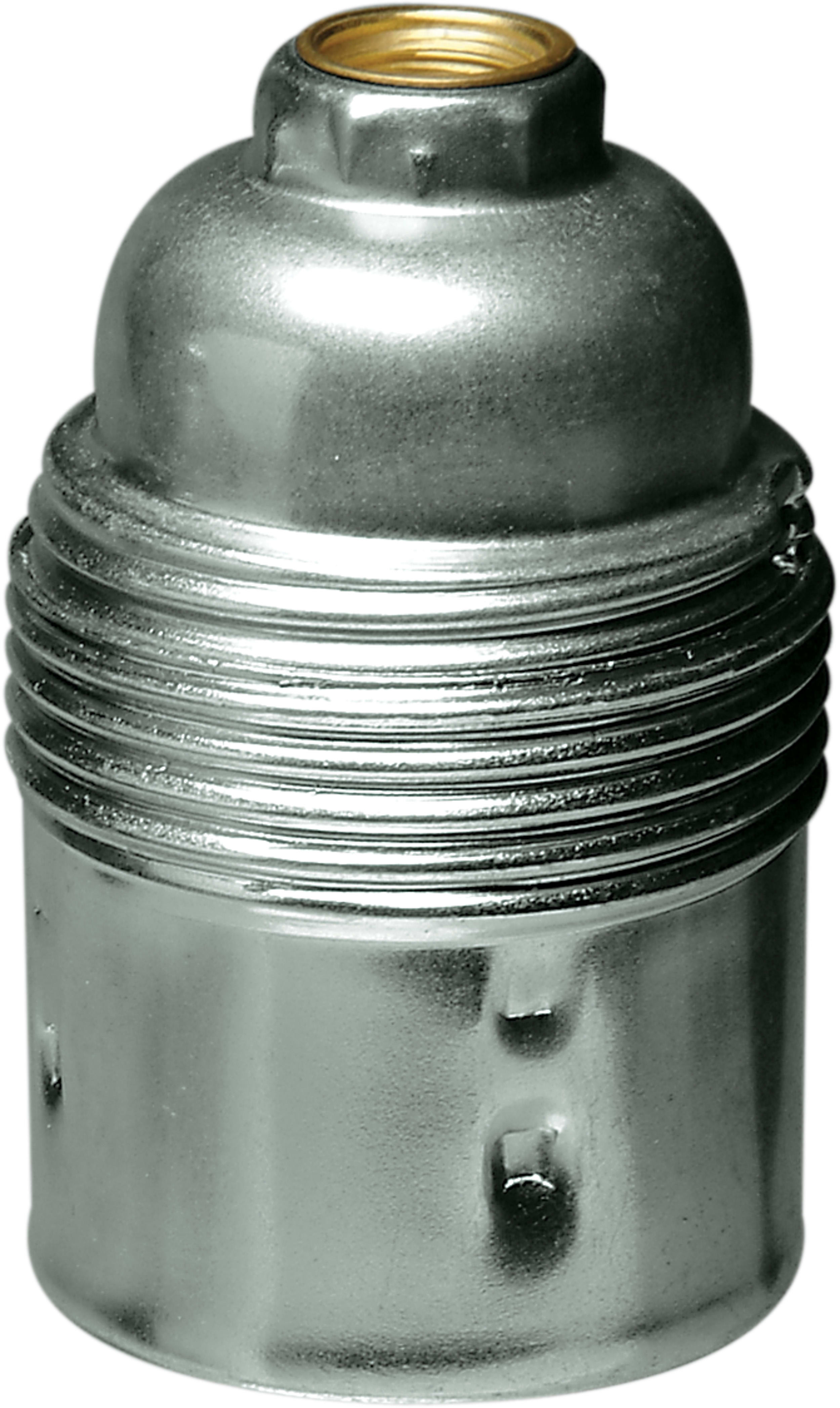 LE PROLUNGHE SAS - PRG515 PORTALAMP. E27 SEMIFILETTATO ZINCATO BN