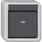 GIRA GGI515130 PS.AB 1X FIN.CTRL. + 1 PUNTO KNX SOPRA I
