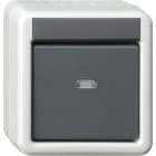 GIRA GGI515230 PS.AB 1X + 2 PUNTI KNX SOPRA INT. PROT.A