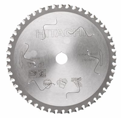 HIKOKI POWER TOOLS - HIA752439 LAMA X ALU D. 190 54D SPESSORE 2,8