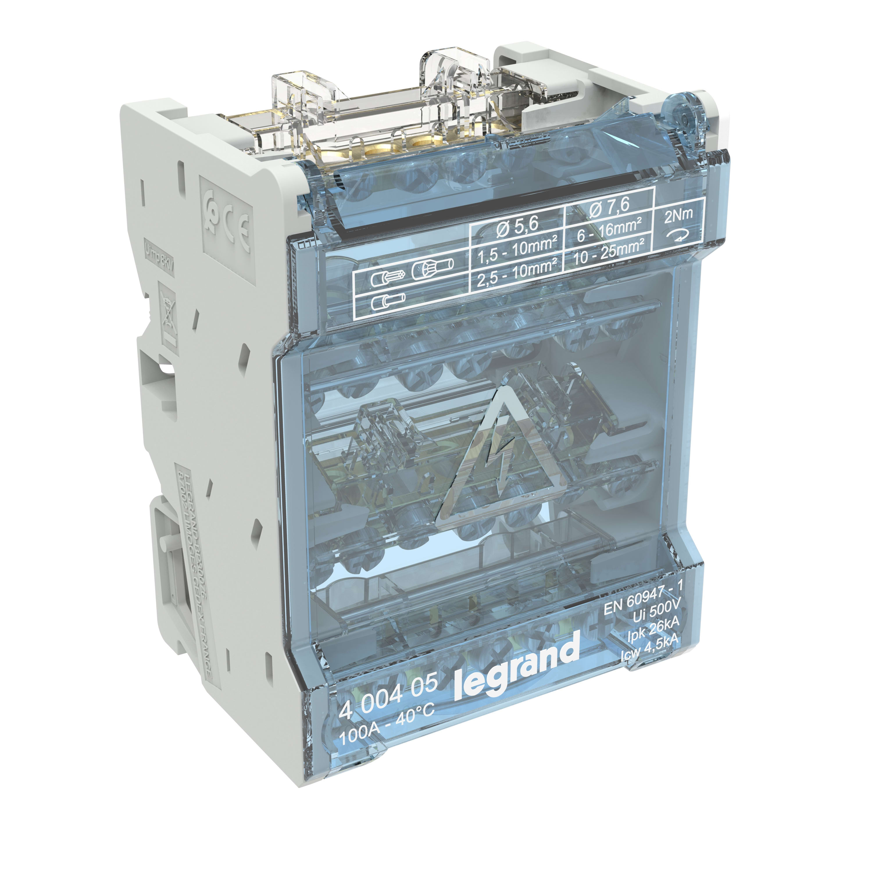 LEGRAND LEG400405 RIPARTITORE MODULARE 4P 100A 4M