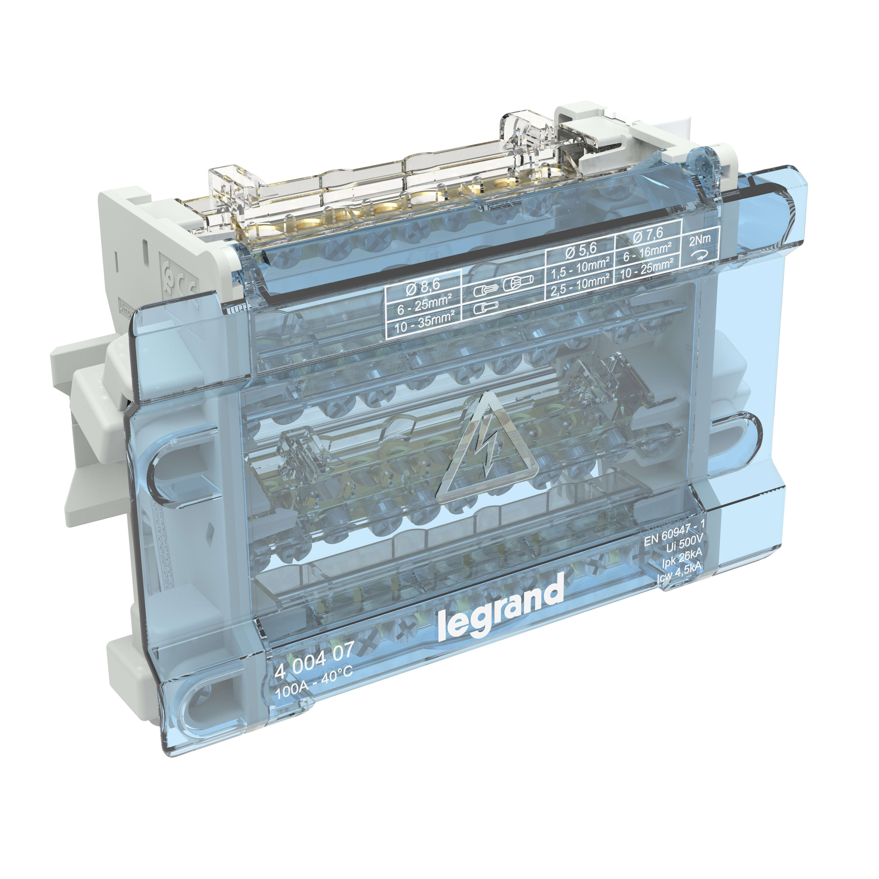 LEGRAND - LEG400407 RIPARTITORE MODULARE 4P 100A 8M