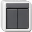 GIRA GGI516230 PS.AB 2X 2 PUNTI KNX SOPRA INT. PROT.AC.
