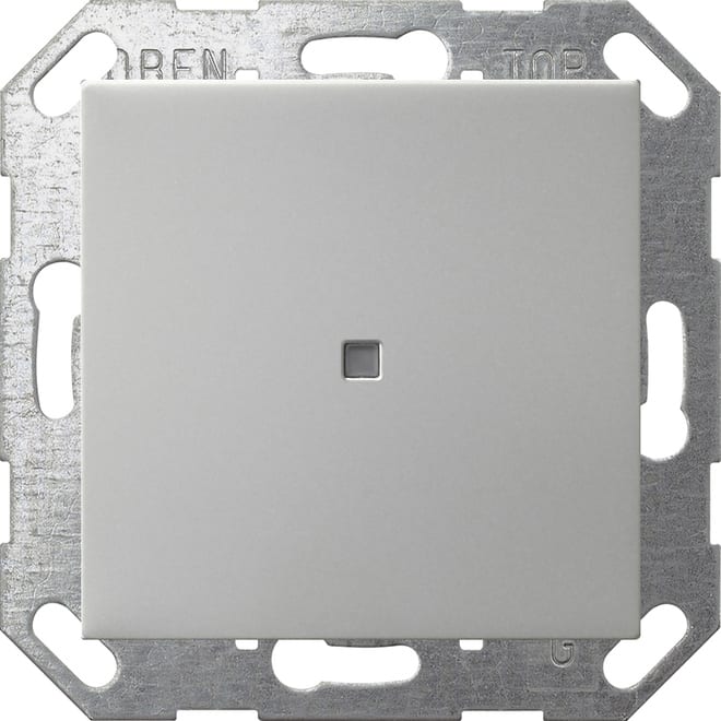 GIRA - GIR5171600 PULS. BIL. 1-M ONEKNX SYSTEM 55 ACCIAIO