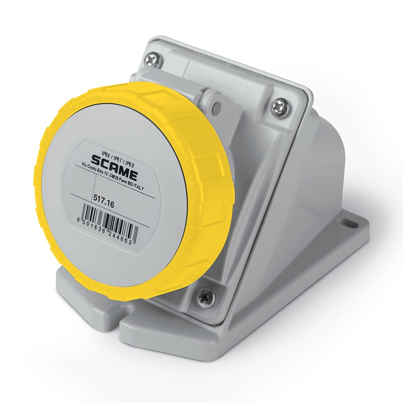 SCAME PARRE SPA SCA517.1651 PRESA PAR.C/INC.3P+T 16A 67 4H