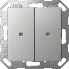 GIRA - GIR5173600 Taster Wippe 2f OneKNX System 55 Edelsta