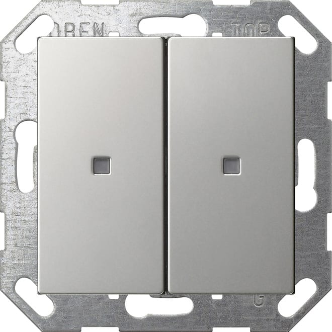 GIRA GIR5173600 Taster Wippe 2f OneKNX System 55 Edelsta
