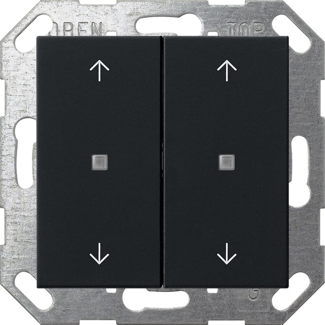 GIRA GIR5174005 PULS. BIL. 2-M FRECCE ONEKNX