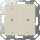GIRA GGI517401 PS. BIL. 2-M FRECCE ONEKNX SYSTEM 55 BNC