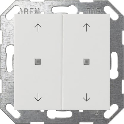 GIRA - GGI517403 Taster Wippe 2f Pfeile OneKNX System 55