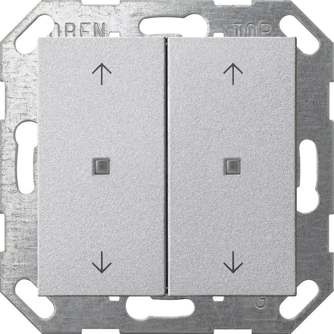 GIRA GIR517426 Taster Wippe 2f Pfeile OneKNX System 55