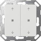 GIRA GGI517427 PS. BIL. 2-M FRECCE ONEKNX SYSTEM 55 BNC