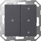 GIRA - GIR517528 Taster Wippe 2f unbedruckt/Pfeile OneKNX