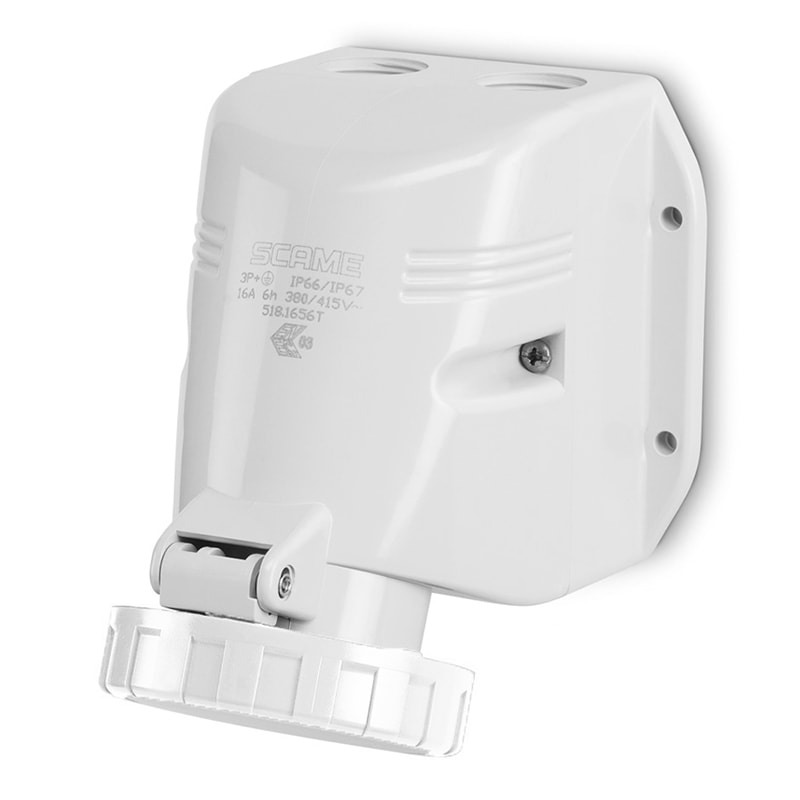 SCAME PARRE SPA SCA518.16533T PRESA PARETE 2P+T IP66/IP67 16A 12H